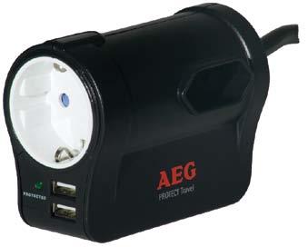 USB гнезда за защита Защита от проникване на прах и защита от деца 6000007746 49,00 Разклонител със защита AEG