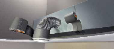 Подходящ е за: Херметизация на шевове във вентилационни системи (тръби, гъвкави тръбопроводи за подово отопление). Херметизация на различни неотопляеми тръби.
