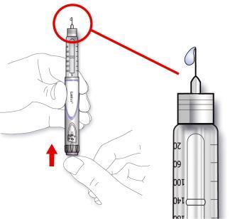 Ако не излиза инсулин, проверете за въздушни мехурчета и повторете проверката за безопасност още два пъти, за да ги отстраните. Ако все още не излиза инсулин, иглата може да е запушена.
