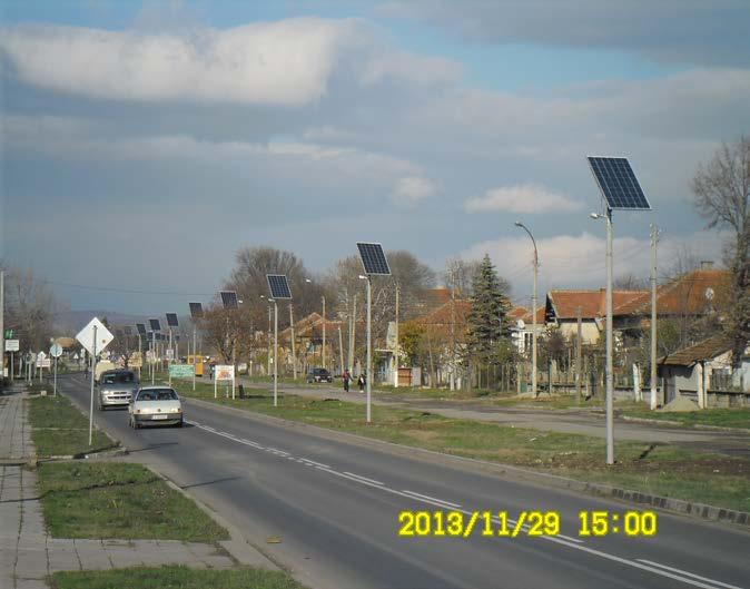 Чиста енергия за осветление на обществените места в Стралджа и Кавакли В изпълнение на проекта бяха монтирани 220 бр.