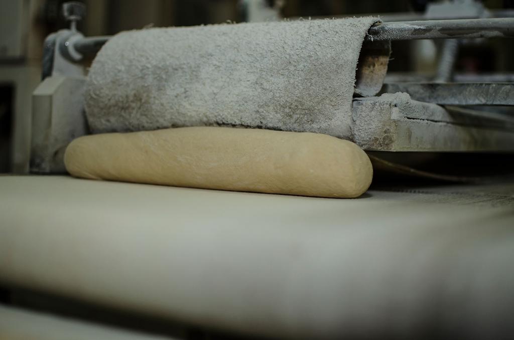 Основното производство производство ее концентрирано концентрирано вв хлебозавода хлебозавода,, където където Основното има две линии за производство на хляб тип заводски.