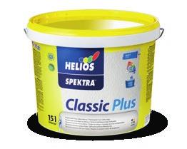 Classic Plus Fresh&Easy Подходяща за често обновяване на повърхности на стени и тавани Съдържа микрокапсулиран аромат на жасмин, който