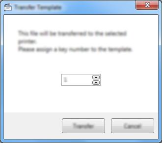 Как се използва Cable Label Tool (само за Windows ) Прехвърляне на шаблони от Cable Label Tool към устройството за етикети P-touch 8 Като използвате функцията за прехвърляне, можете да прехвърлите