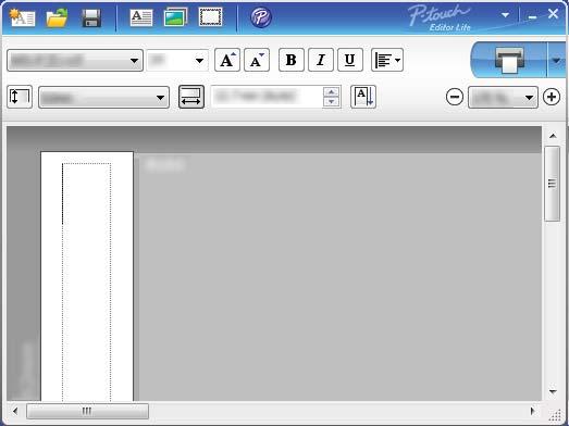 4 Как се използва P-touch Editor Lite (само за Windows) 4 С P-touch Editor Lite можете да създавате бързо различни опростени оформления на етикети, без да инсталирате никакви драйвери или софтуер.