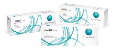 Clariti 1 day Изживейте предимствата на еднодневните лещи с Clariti 1 day Животът изисква много от очите Ви, всеки ден.