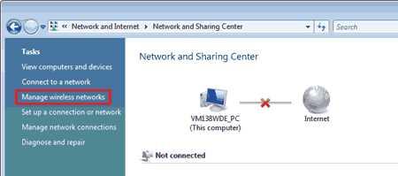 Ако Network and Internet (Мрежа и интернет) не се показва, щракнете върху Network and Sharing Center (Център за мрежи и споделяне). 3.