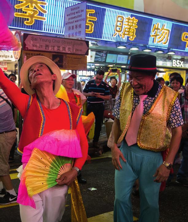 23 Hong Kong is a city that never sleeps, and never stops dancing.