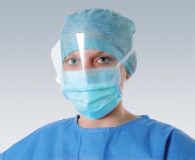 ХИРУРГИЧНИ МАСКИ Foliodress Mask Senso Green Хирургична маска от хипоалергичен нетъкан материал, без съдържание на латекс.