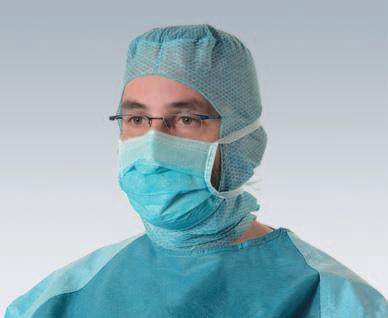 Foliodress Mask Anti-fogging Хирургична маска от хипоалергичен нетъкан материал, без съдържание на латекс.