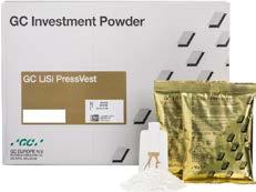 Опаковъчна маса LiSi PressVest 20x100 гр 118 20 лв.