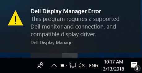 Ако DDM не може да открие и/или комуникира с поддържан монитор Dell, извършете действията по-долу за отстраняване на неизправности: 1.