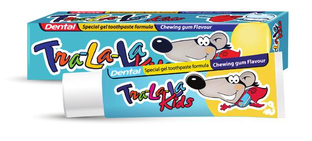 Продуктите за деца Dental TRA-LA-LA създават добри хигиенни навици от