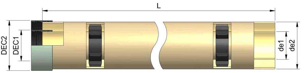 Двойни тръби A02 БЕЗНАПОРНИ ТРЪБИ Тръбопроводните системи HOBAS могат да се прилагат на принципа тръба в тръба, например в защитените зони на водохранилищата или за термичната изолация при