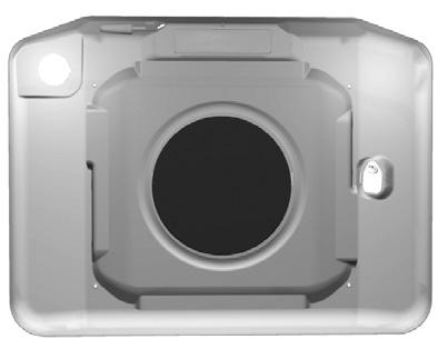 Филтър за мазнини (зависи от модела) Филтърът за мазнини, който е монтиран на задната стена на фурната предпазва вентилатора, кръглия нагревател и стената на фурната от зацапване.