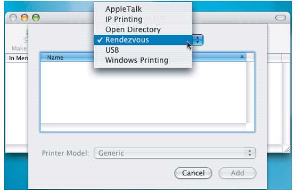 Инсталиране на драйверите и софтуера Macintosh Ако устройството е конфигурирано за мрежата, можете да го изберете от списъка, след което да щракнете върху OK.