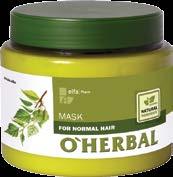 18 90 5 65 Комплект O Herbal за къдрава и непокорна коса: 3 продукта - шампоан, балсам и