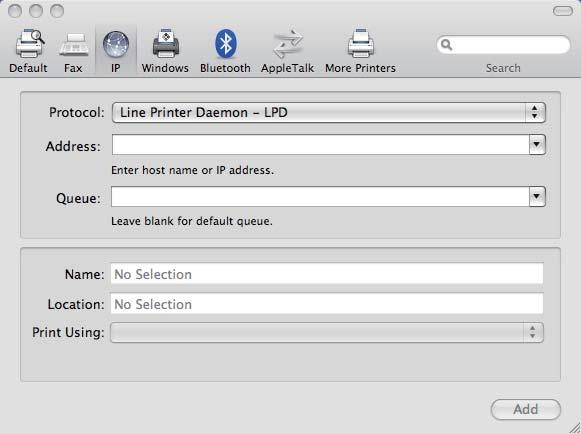 Печатане в мрежа от Macintosh с използване на BR-Script 3 драйвер (За HL-3070CW) За Mac OS X 10.5.x до 10.6.x 13 a Включете своя Macintosh.