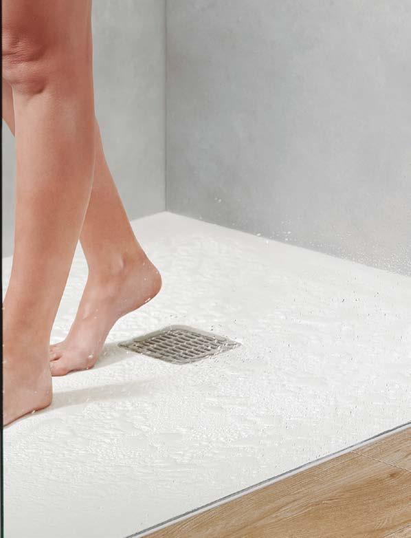 21 Противоплъзгащо покритие Текстурираното покритие е протвоплъзгащо и осигурява максимална безопасност по време на душ.