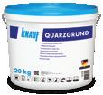 Quarzgrund Готов за употреба грунд за външна употреба, прилаган преди нанасянето на завършващите фасадни мазилки. Съдържа минерални пълнители, полимерна дисперсия, титанов диоксид, вода и адитиви.