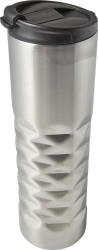 51 6533-i Stainless steel double walled travel mug (450ml) with