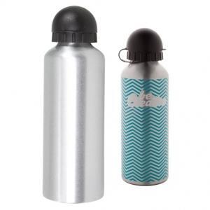 bottle with plastic drinking lid, 500 ml.
