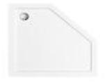 - - ALPINA SLIMLINE Stone Effect rectangular shower tray 120 x 80 x 3 377.
