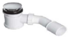 - CLICK-CLACK DRAIN McAlpine sold only with chosen bathtubs with top