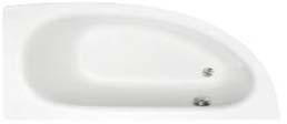 MILENA Premium set: bathtub + Ambition headrest + 2 handles 150 x 70 404.74 лв.