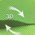 3D лентата в борда на матрака представлява еластична мрежа от полиестерни влакна с триизмерна дишаща структура, която увеличава вентилацията на матрака.