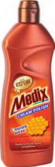 мокети Medix cream - уникалната комбинация с пчелен восък почиства и подхранва дървени повърхности и