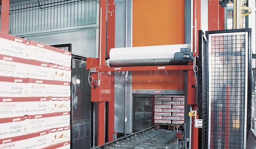 V 3009 Вратата за подемни съоръжения Разработена за SPS-системи V 3009 се монтира между производствените и складовите помещения и спомага за спестяване на енергия, намаляване на теченията и изолиране