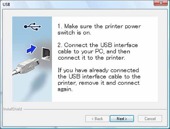 Network Shared Printer Проверете дали LAN кабелът е свързан с принтера. Вижте За потребители на споделени мрежови принтери ( стр. 23).