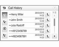 Телефон 135 Настройки за контакти Списъкът с контактни може да се подреди по собствено име или по фамилно име. Натиснете ; и след това изберете Settings (Настройки), за да се покаже съответното меню.
