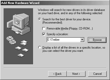 .. Чукнете върху Next. Поставете CD (Auerswald Mega Disk) в CD-ROM устройството.
