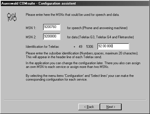 2ра стъпка: конфигуриране на софтуера 71 За настройките в полето Phone Numbers трябва да знаете някои неща от конфигурацията на централата. Ако се налага, променете я (виж стр. 7).