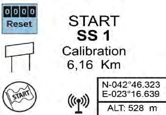 Calibration 10.09 km Section/Секц. 60.54 km/h 10 min 0.00 0.