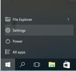 Инсталиране на Windows Hello В Windows 10: Щракнете върху стартовото меню