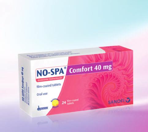 ДЕЙСТВА БЪРЗО NO-SPA Comfort 40 mg x 24 таблетки Започва да действа до 30-та минута А35/02.03.2017 5.84 5.