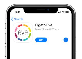 Get started Начало Početak 3 Download the Elgato Eve app from the App Store.