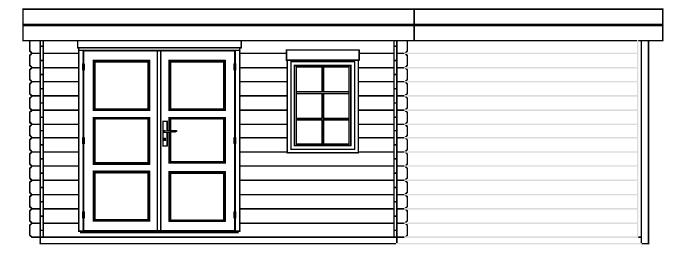 Дървена къща LV 283 28mm, Ръководство за монтаж 07.05.2013 Страница 29 9. Защита на дървото и грижа Ако желаете да боядисате Вашата къща, направете го, както вече бе пояснено, едва след изграждането.