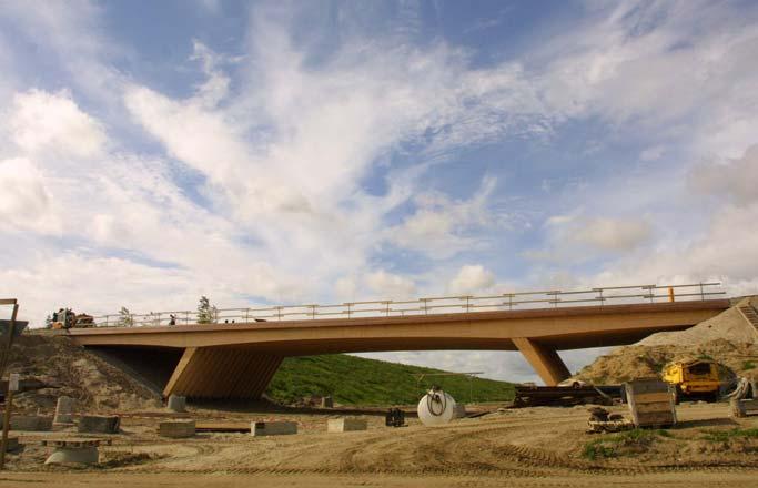 Пътен мост в Ikast,