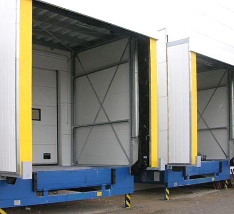Ниво-изравнителните претоварни рампи тип Класик Подходящ за всички видове складове и производствени помещения, като ги предпазва от външни атмосферни