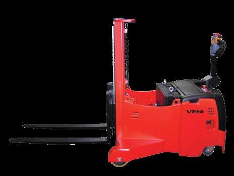 3 ELECTRIC COUNTERBALANCED reach forks Pallet Stacker KMRF.AC.C 1400/3.