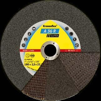 Kronenflex дискове за рязане и шлайфане Упътване 1. Етикет и обложка Етикетът съдържа основната информация за продукта, производителя и правилната употреба на инструмента 2.