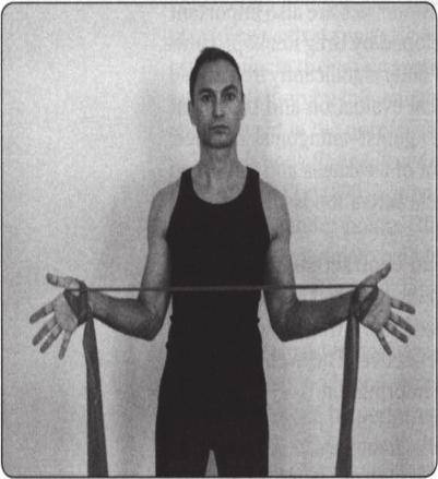 За активно трениране на скапулоторакалните мускули се използва търкаляне на топка с различна тежест и диаметър по хоризонтална или вертикална повърхност в зависимосст от индивидуалните възможности на