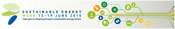ПРЕДСТОЯЩИ СЪБИТИЯ Европейската седмица на устойчивата енергия,15 19 юни 2015 г.
