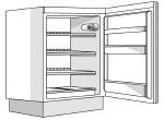 КАК ФУНКЦИОНИРА ОТДЕЛЕНИЕТО НА ХЛАДИЛНИКА Този уред представлява автоматичен хладилник или хладилник с отделение за ниска температура, означено с звездички.