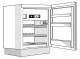 Включване на хладилника Включете щепсела на уреда в контакта на електрозахранването.