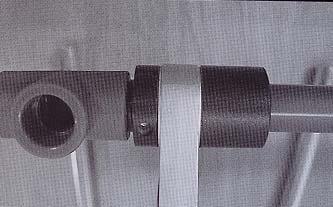 дълбочина на съединението върху тръбата за заваряване (в съответсвие с табл. 1). Напр. Външен диаметър на тръбата 20 мм означава дълбочина на съединението 14 мм.