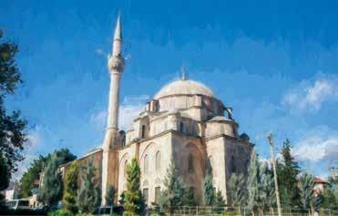 3. ДЖАМИЯТА ДЖЕДИД АЛИ ПАША Известна също и като Голямата джамия сред хората в Бабаески, тази джамия е била поръчана от Великия везир Семиз Джедид Али паша през 1560 г., с архитект Синан.